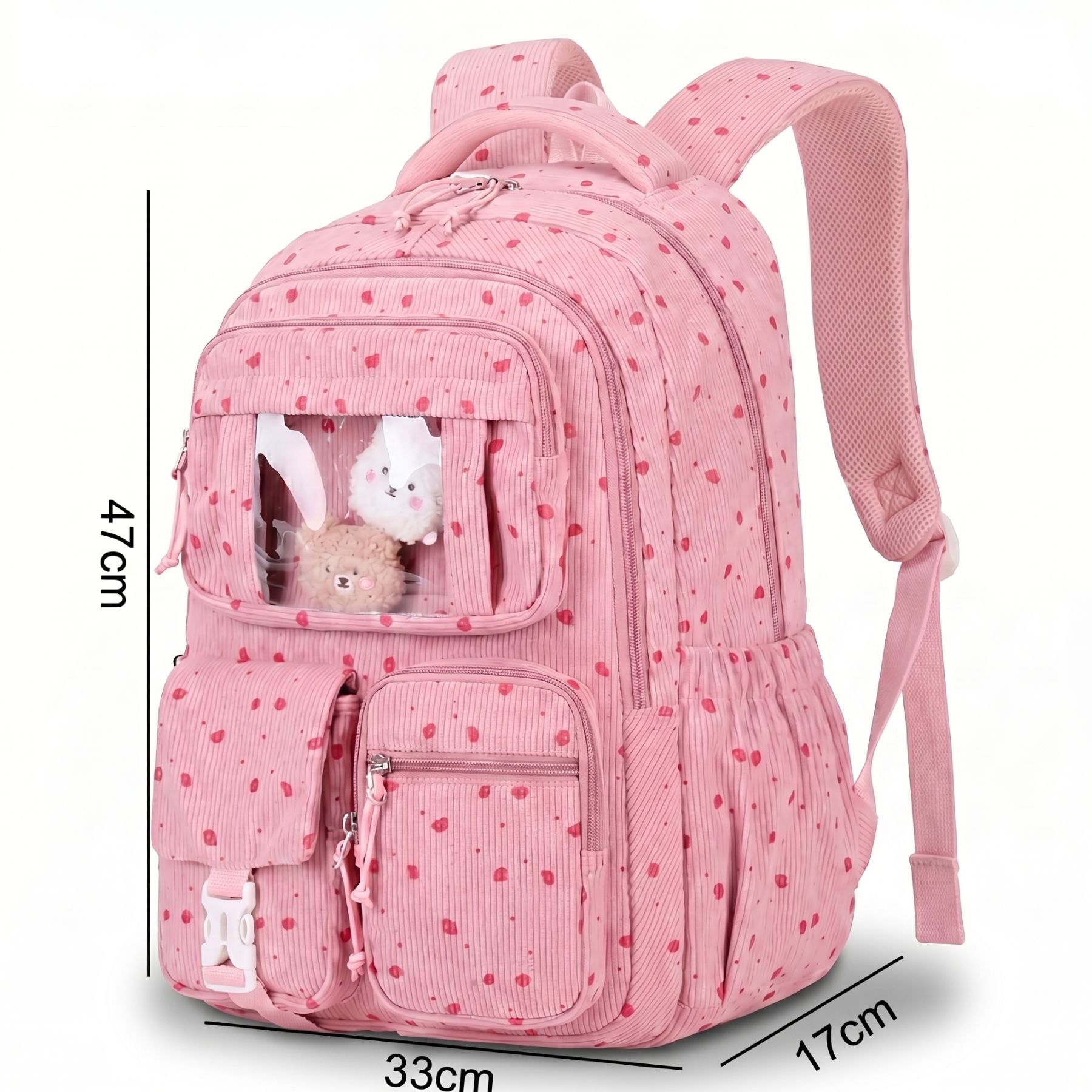 Sac à dos princesse Fantaisie | Grand sac scolaire fille | Tissu Oxford résistant | Style kawaii