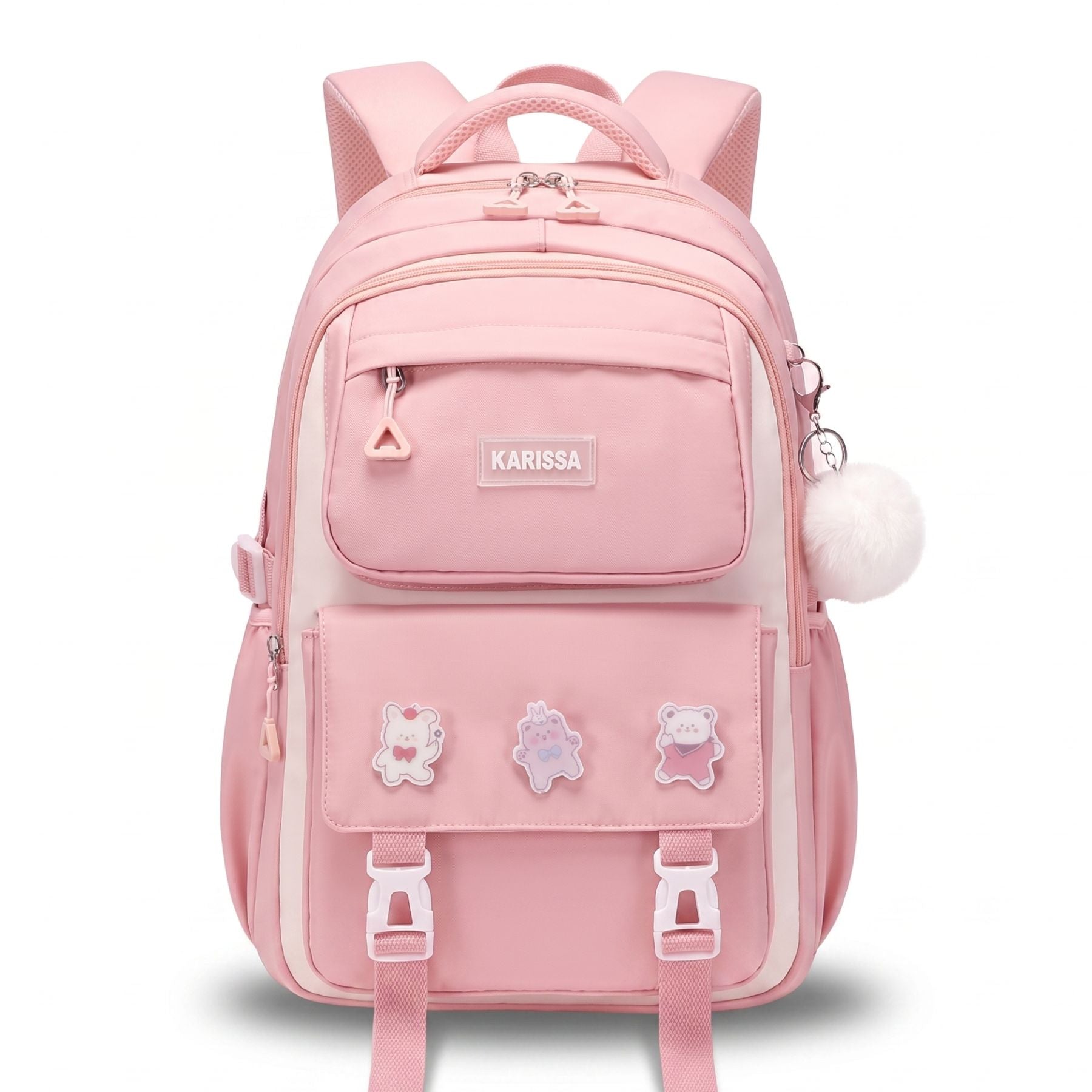 Sac scolaire Kawaii KARISSA | Grande capacité | Oxford résistant | Bretelles confortables