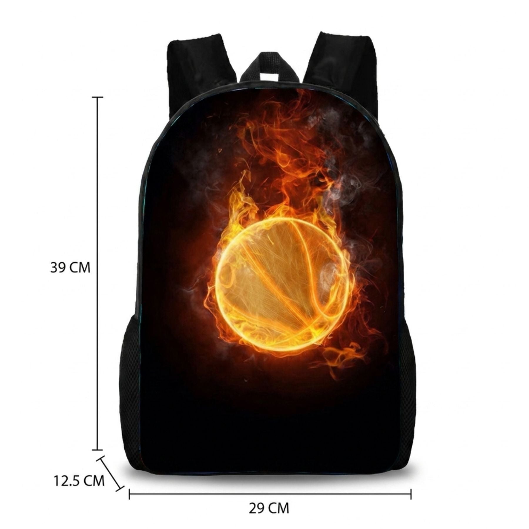 Sac scolaire basketball | Kit 3 pièces (Sac à Dos + Bandoulière + Trousse)| Tissu Oxford résistant