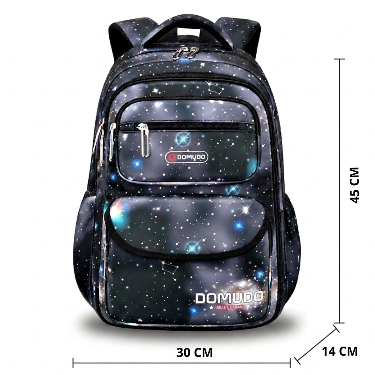 Sac scolaire ciel étoilé | Oxford imperméable | Grande capacité | Confort quotidien