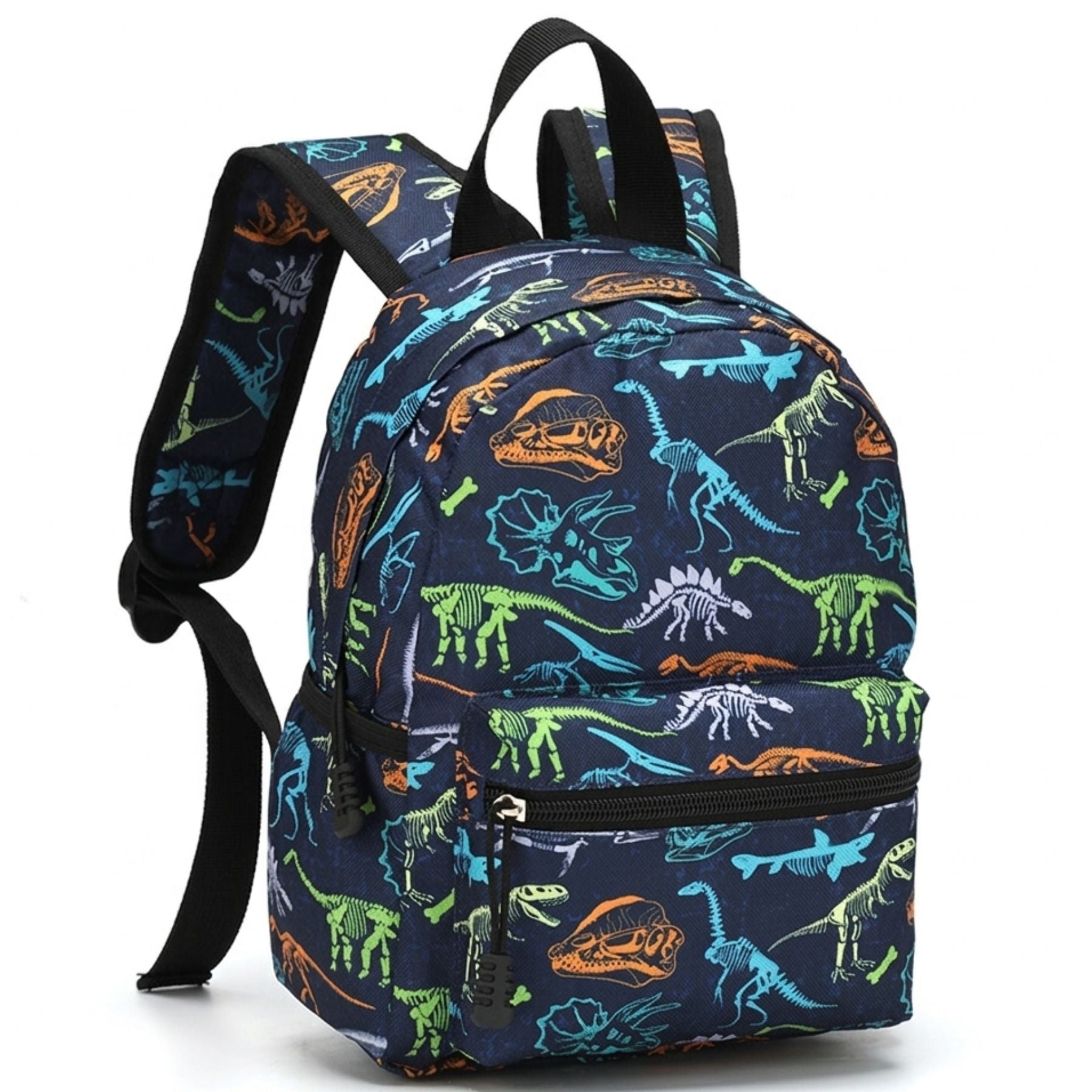 Sac scolaire dinosaures | Tissu Oxford résistant | Port confortable