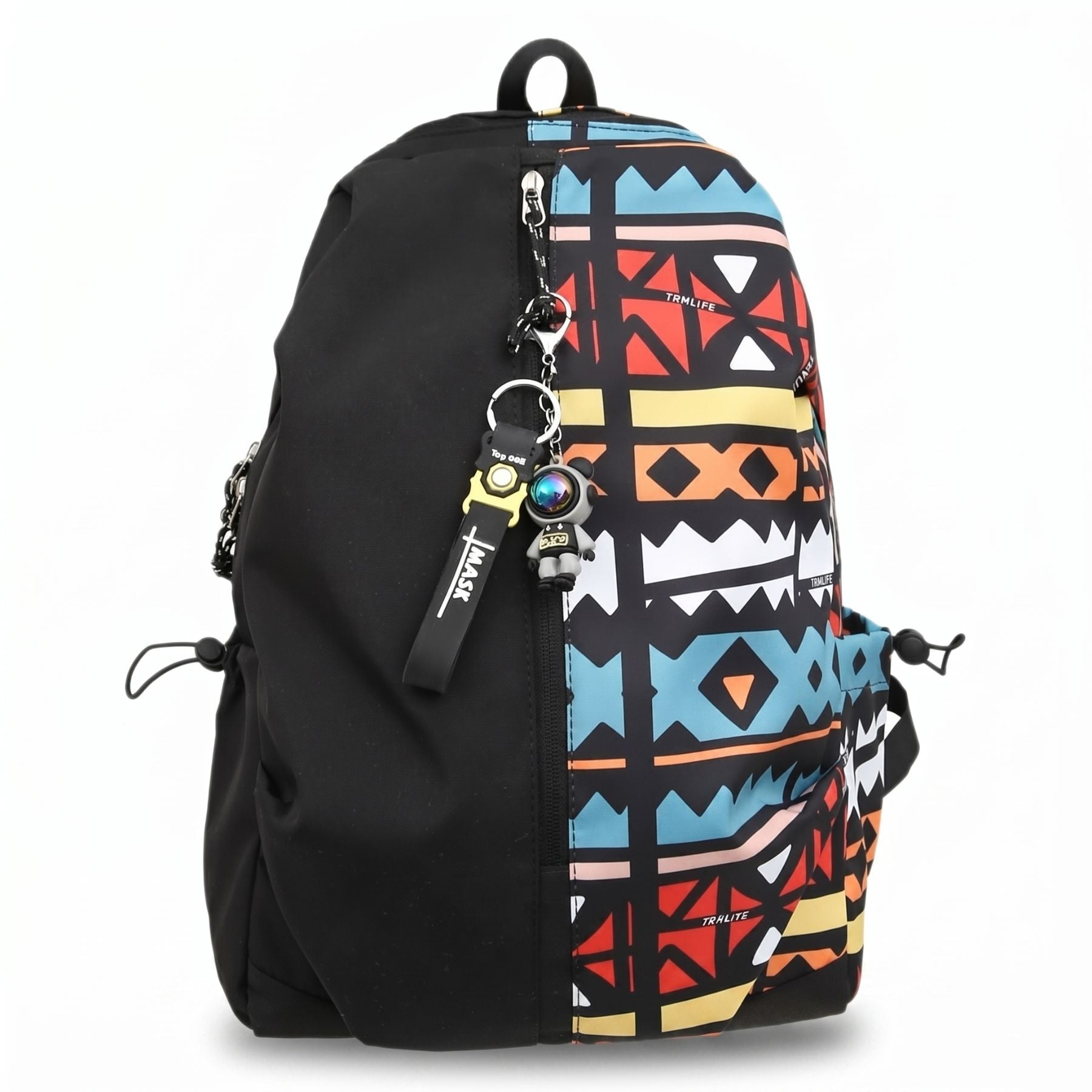 Sac scolaire graffiti streetwear | Grande capacité | Nylon résistant et imperméable | Rangement quotidien pratique