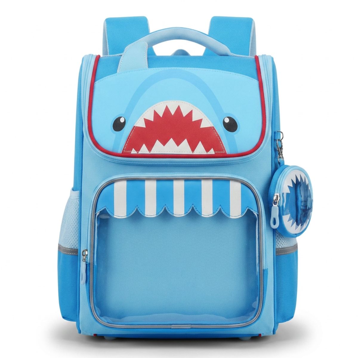 Sac scolaire requin | Oxford résistant | Grande capacité | Confort quotidien