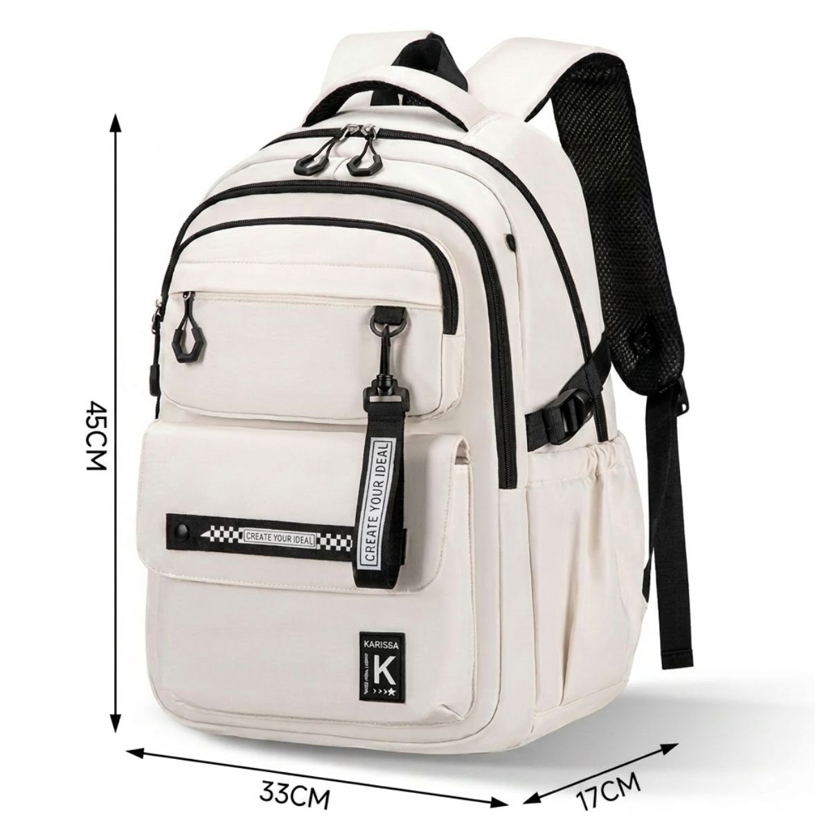 Sac scolaire unisexe | Grande capacité | Oxford imperméable