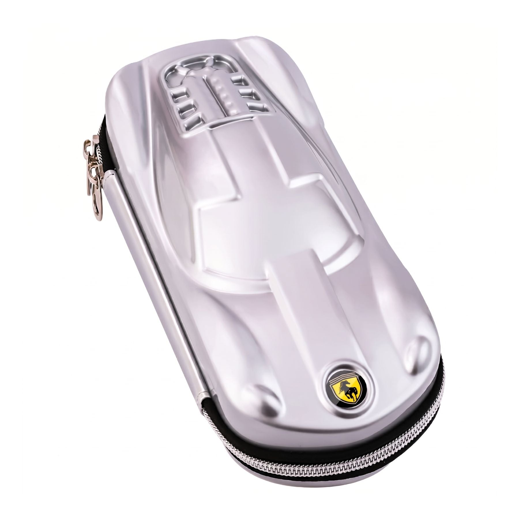 Trousse Scolaire 3D Voiture de Sport | Coque Rigide Anti-Choc | Grande Capacité | Idéale Garçon Primaire
