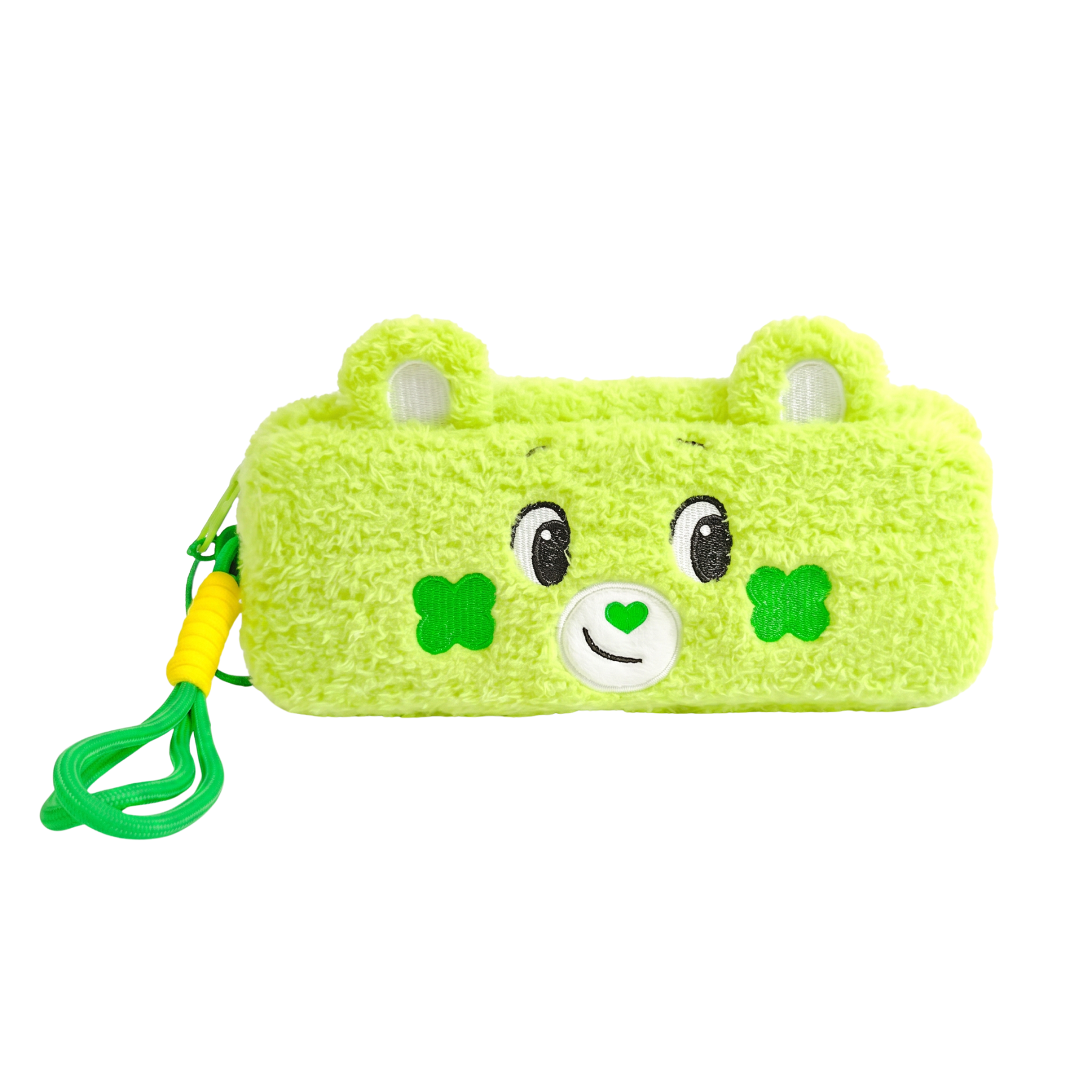 Trousse Scolaire Peluche Ours | Ultra Douce & Moelleuse | Dragonne Incluse | 5 Coloris Kawaii