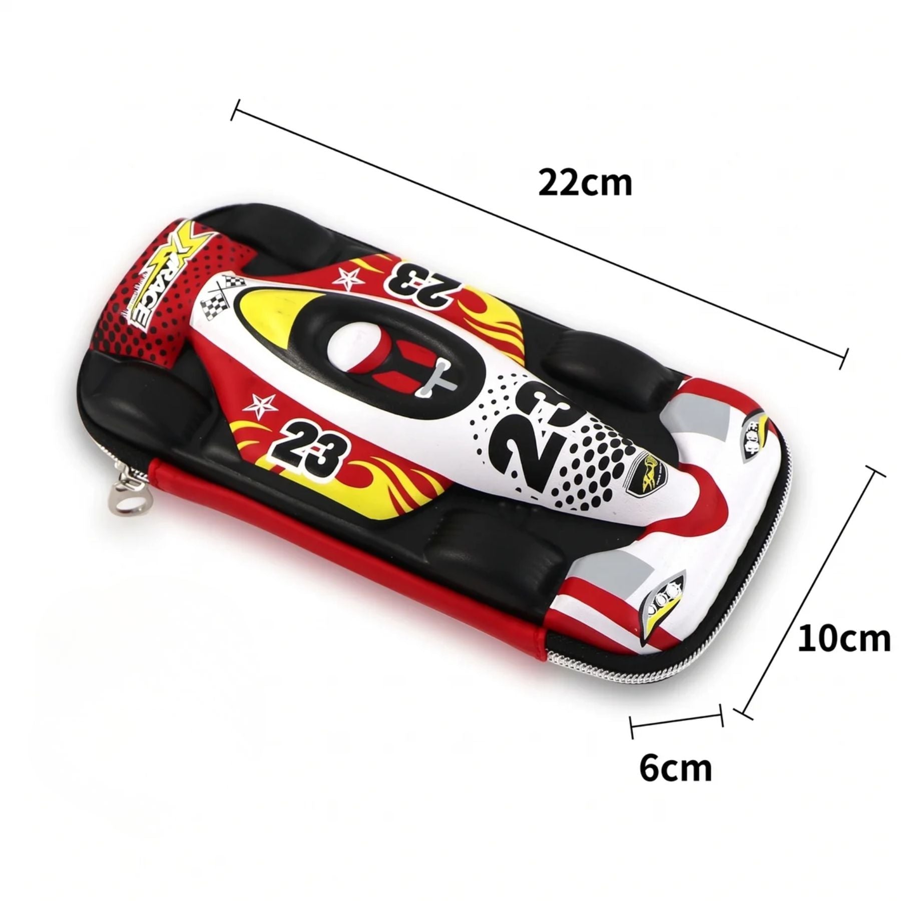 Trousse Scolaire 3D Voiture de Course Formule 1 | Coque EVA Rigide | Grande Capacité | Idéale Garçon Primaire