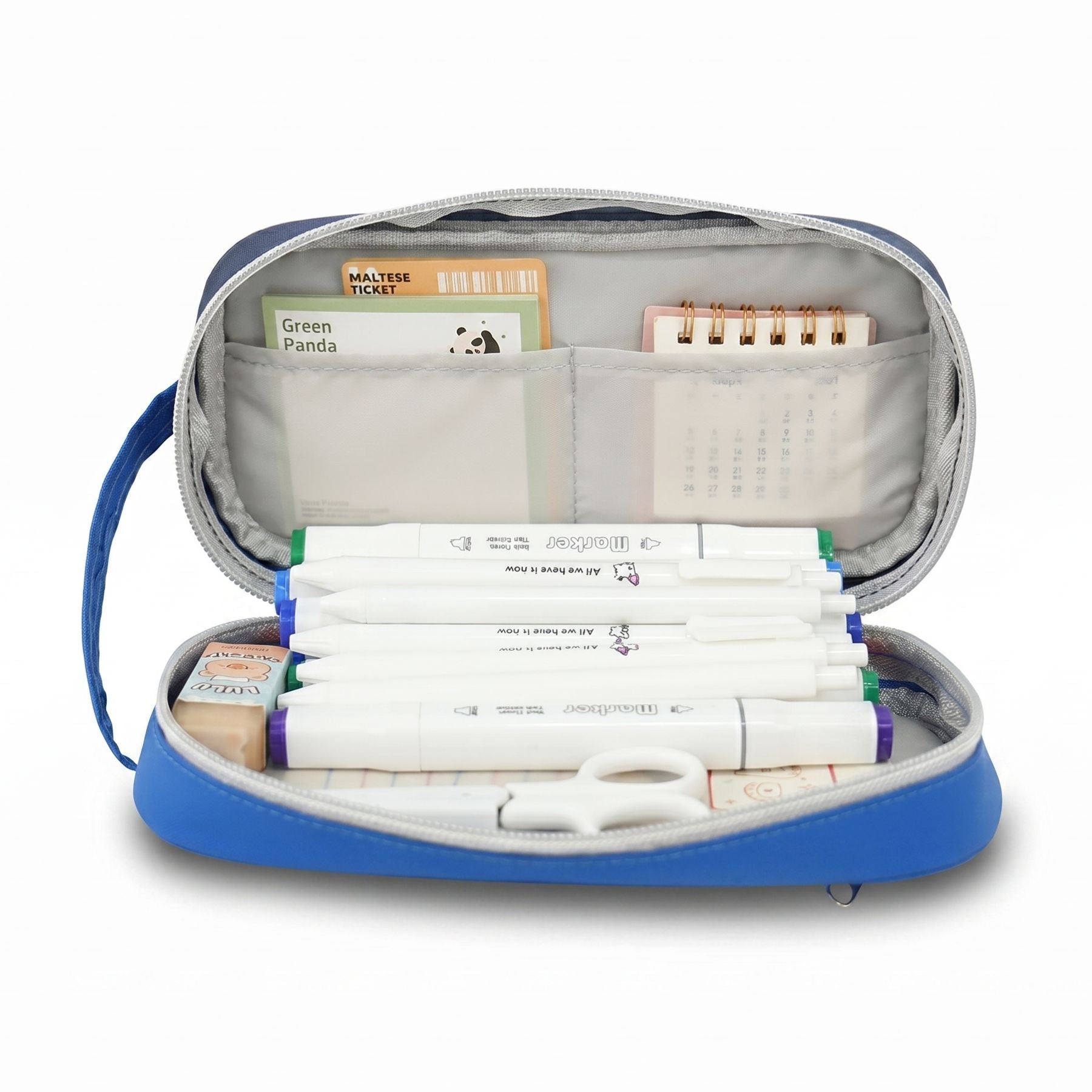 Football Pencil Case | Large Capacity | Multiple Compartments | Practical Organised Storage