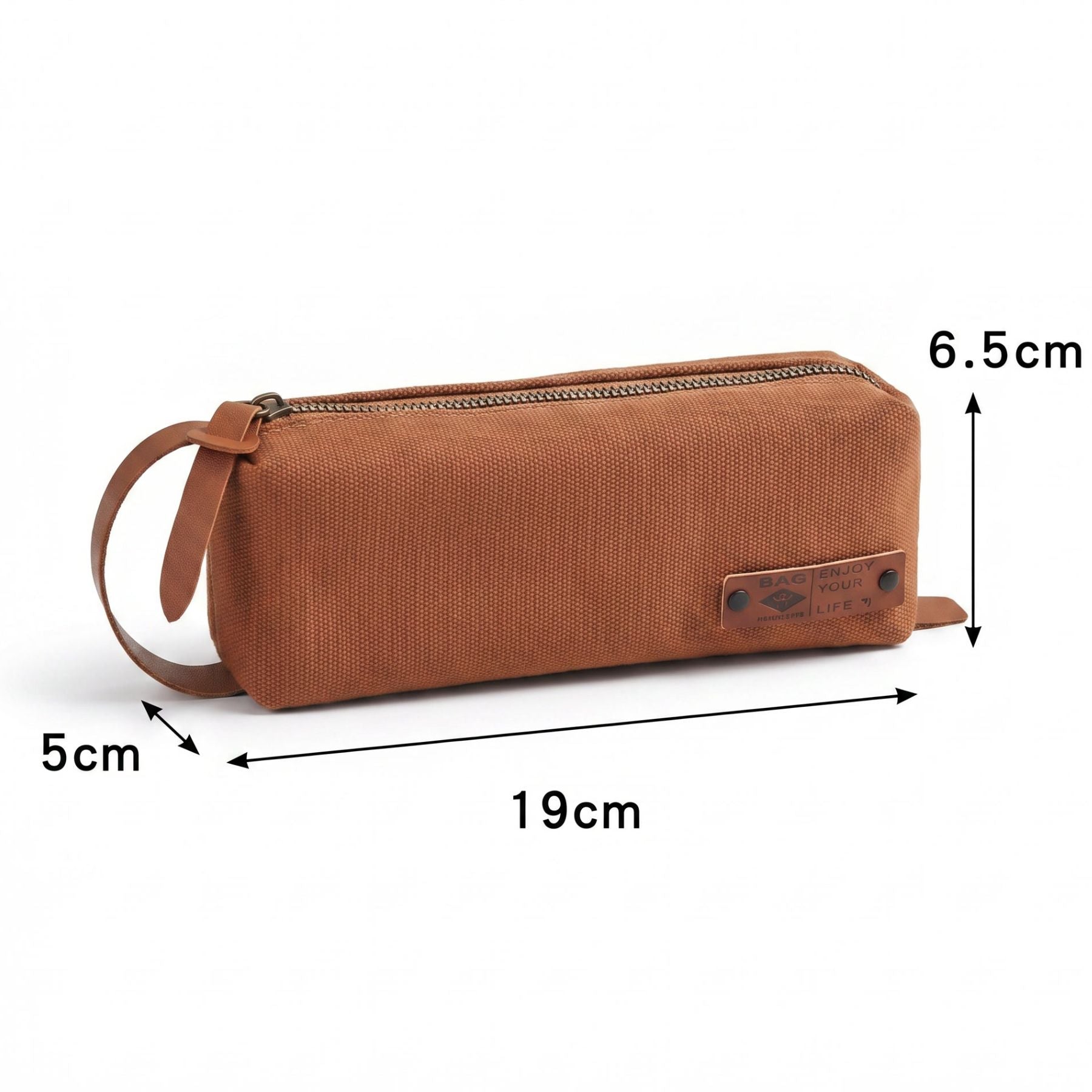 Trousse étudiant minimaliste | Toile résistante | Grande capacité | Rangement pratique et durable