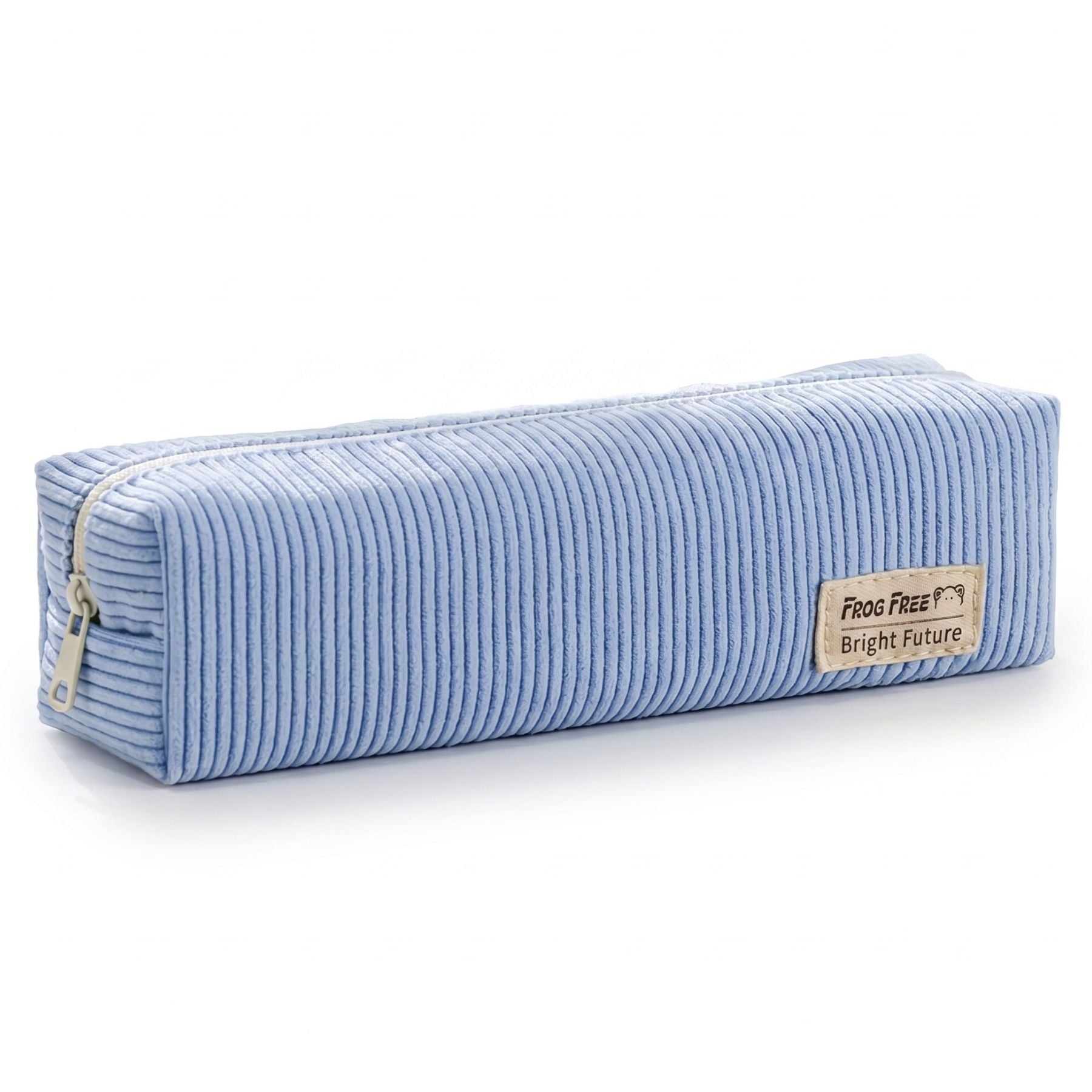 Trousse scolaire | Velours côtelé doux | Fermeture zippée | Protection et organisation des stylos
