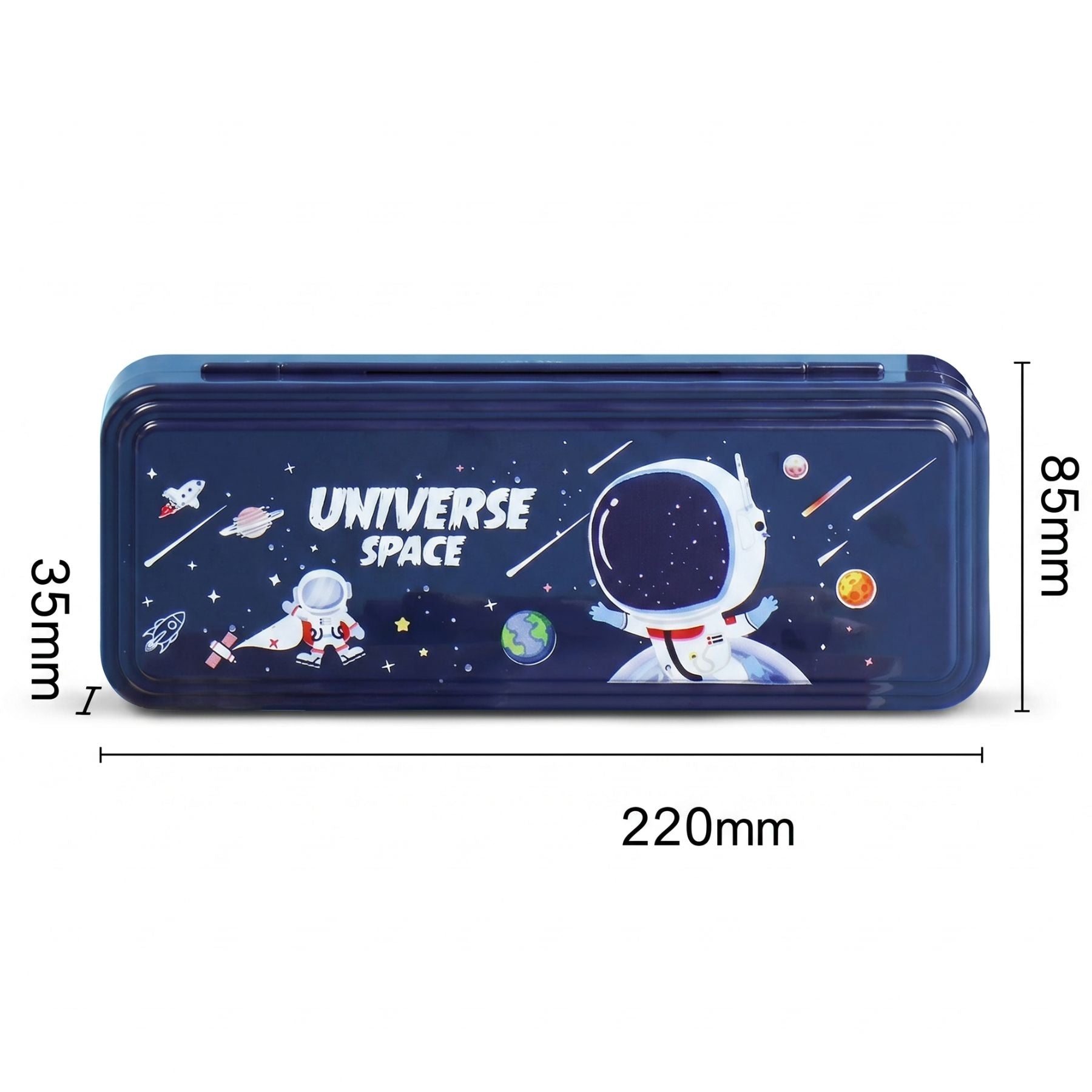 Trousse scolaire astronaute | Verrou sécurisé | Grande capacité | Organisation simple et sûre