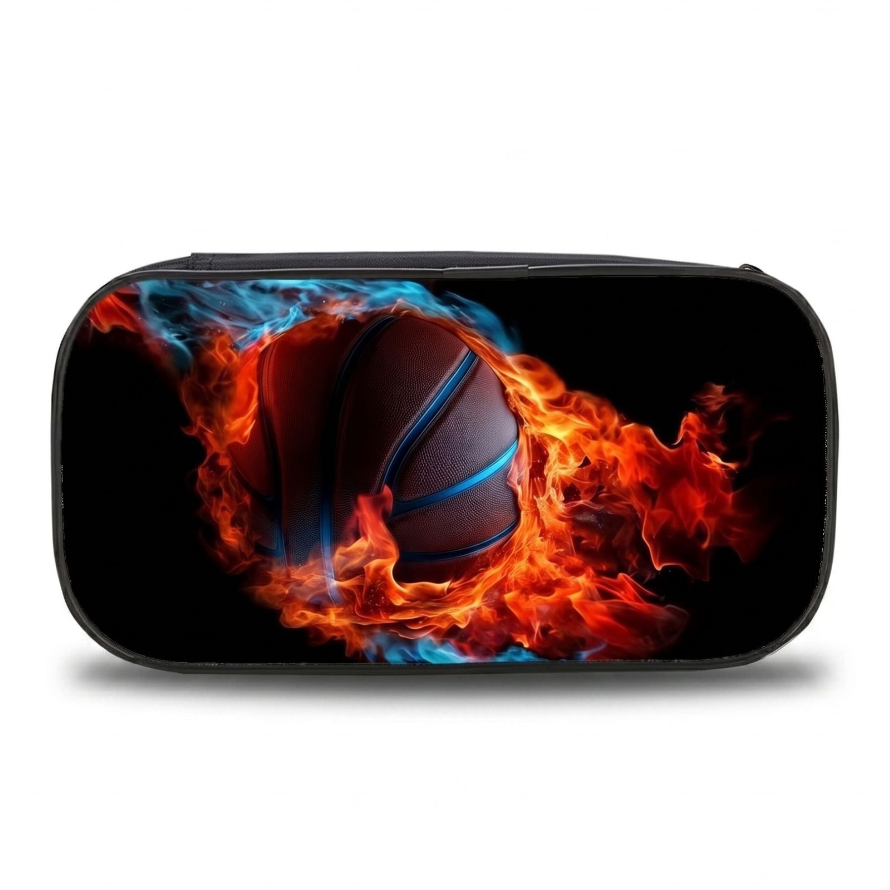 Trousse scolaire basketball | Compartiment unique | Grande capacité | Rangement efficace