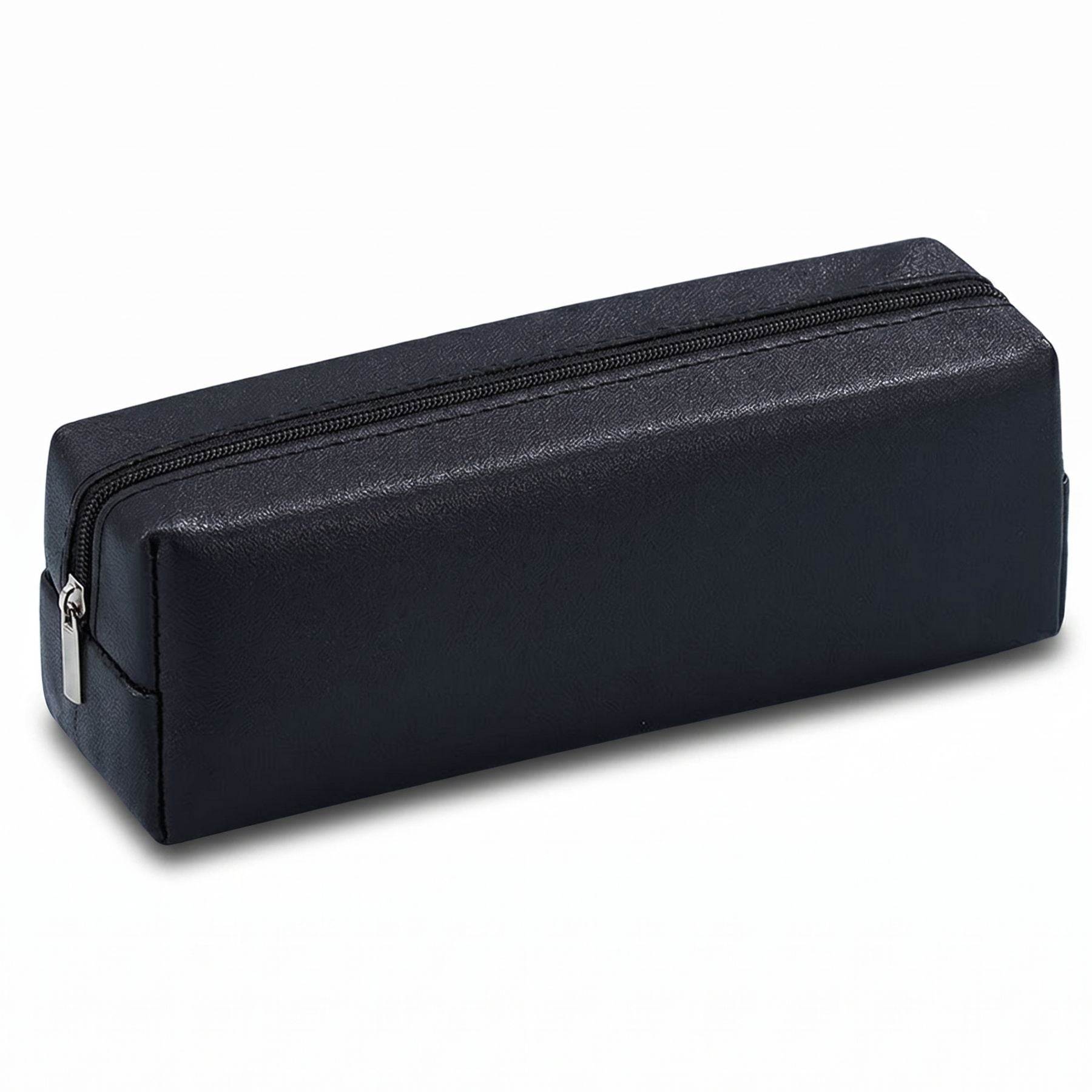 Trousse scolaire design épuré | Cuir PU résistant | Grande capacité | Rangement rapide