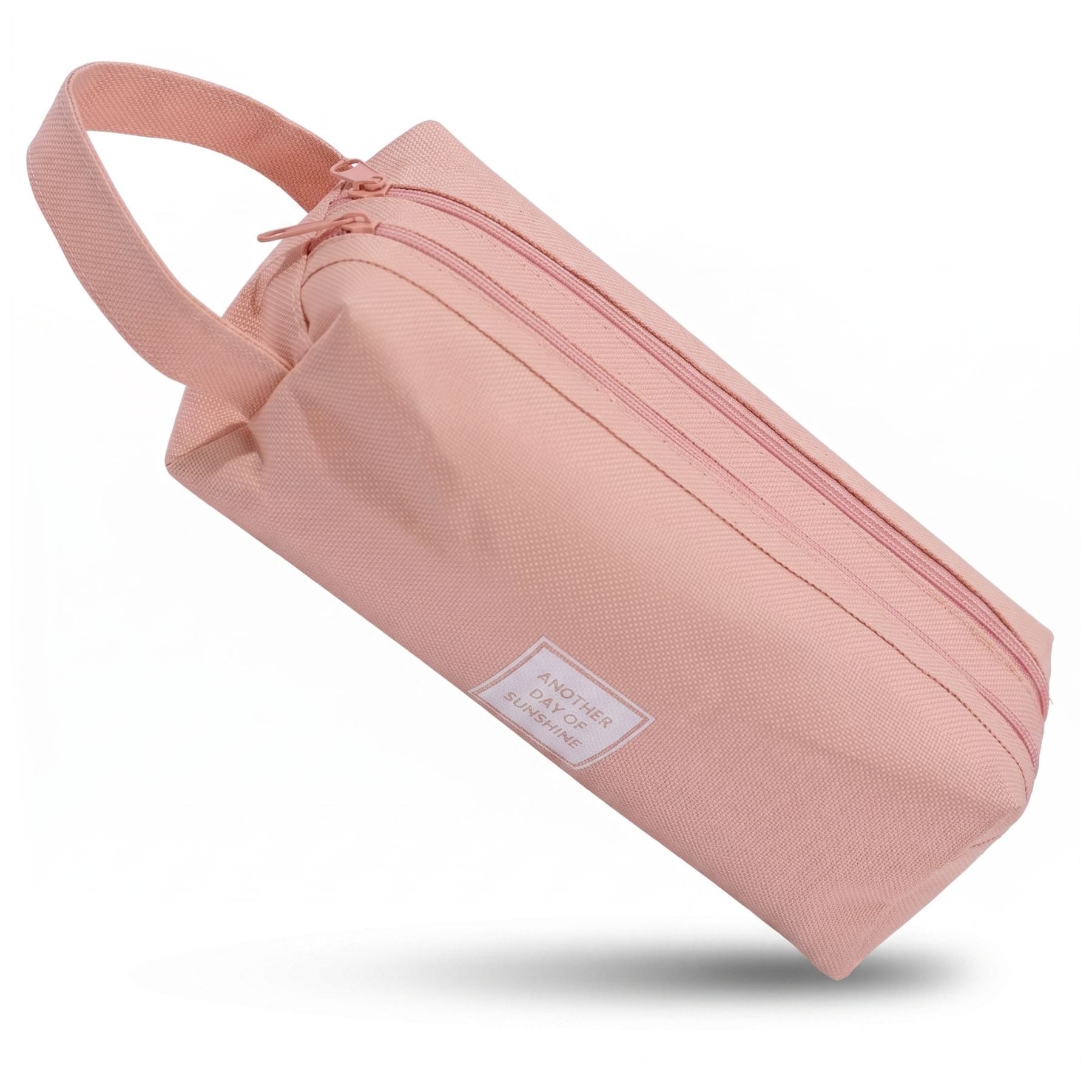 Double Compartment School Pencil Case | Large Capacity | Durable Oxford Fabric