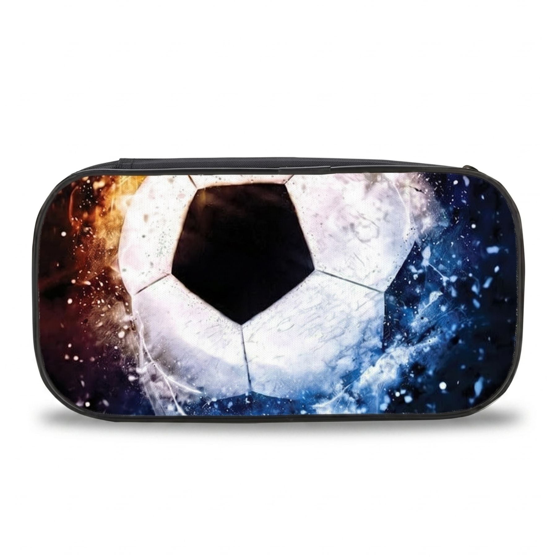 Trousse scolaire football  | Compartiment unique | Grande capacité | Rangement efficace