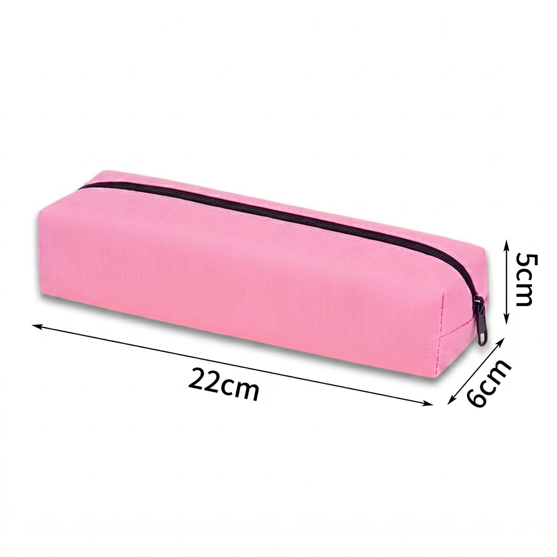 Trousse scolaire rectangulaire | Grande capacité et compacte | Tissu résistant Oxford | Rangement simple et efficace